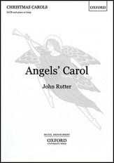 Angels' Carol SATB choral sheet music cover